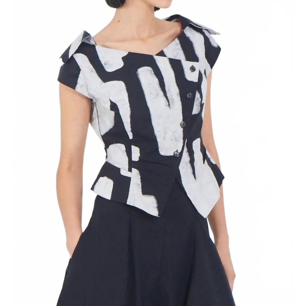 NEW MATTHILDUR inca print top in multi